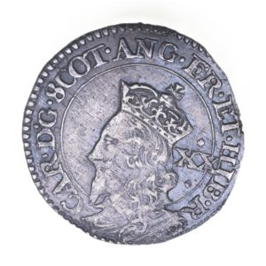 Scotland Charles I AD 1625-1649 Silver Twenty Pence