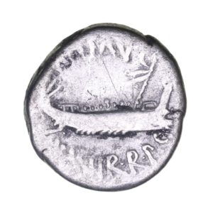 Mark Antony 30 BC Legionary Silver Denarius - Legion IV