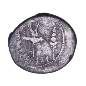 Mark Antony 30 BC Silver Legionary Denarius - Legion III