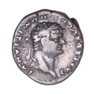 Domitian AD 81-96 Silver Denarius Rome