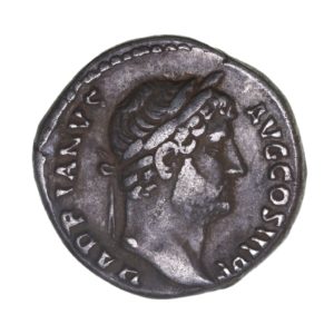Hadrian AD 117-138 Silver Denarius
