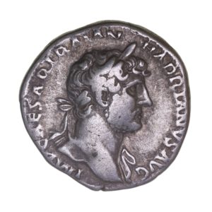 Hadrian AD 117-138 Silver Denarius
