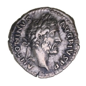 Antoninus Pius AD 138-161 Silver Denarius