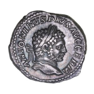 Caracalla AD 198-217 Silver Denarius