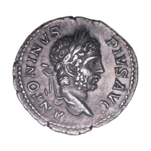 Caracalla AD 198-217 Silver Denarius