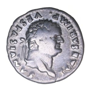 Titus AD 79-81 Silver Denarius Rome