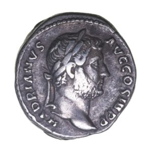 Hadrian AD 117-138 Silver Denarius Rome