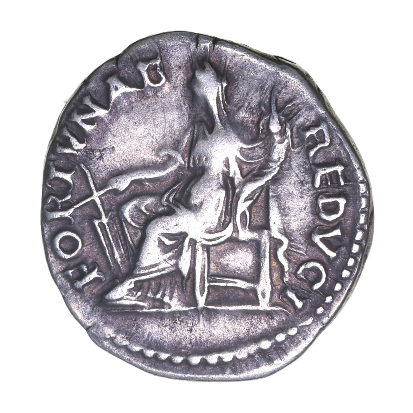 Hadrian AD 117-138 Silver Denarius Rome - Image 2