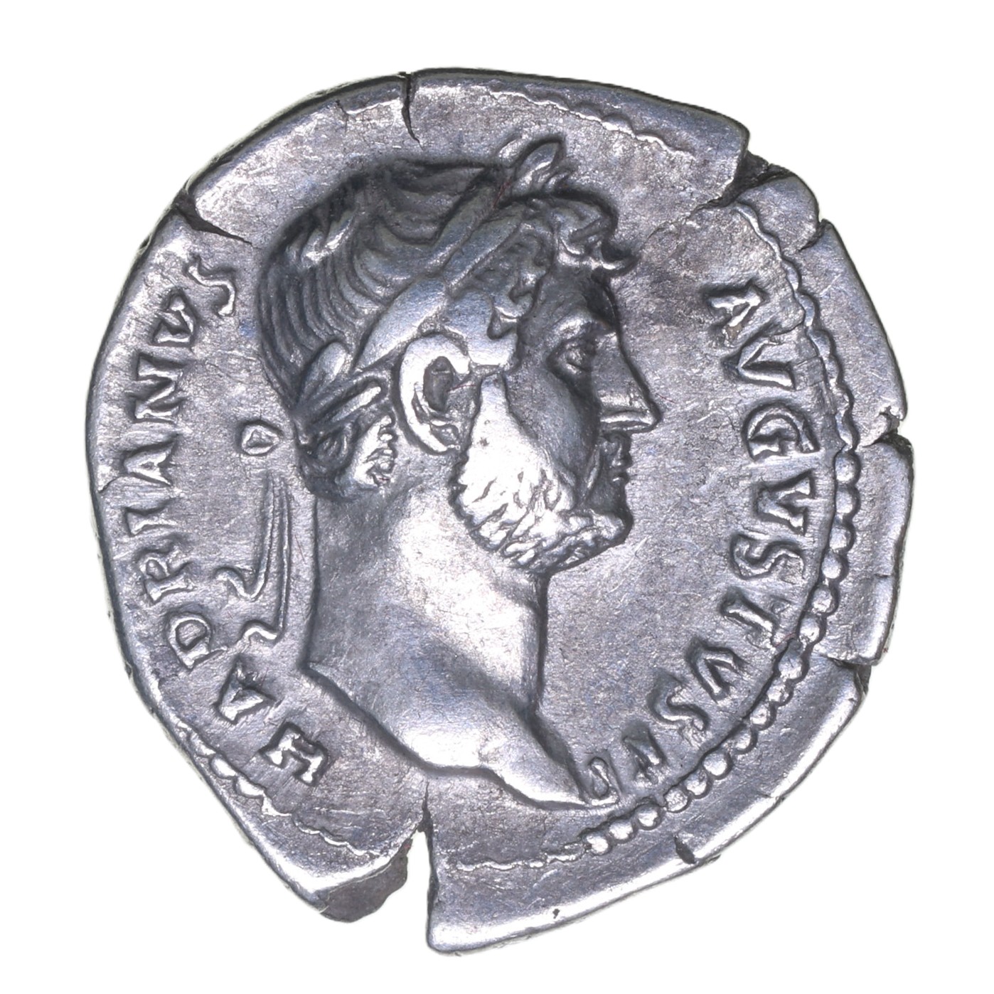 Hadrian AD 117-138 Silver Denarius Rome