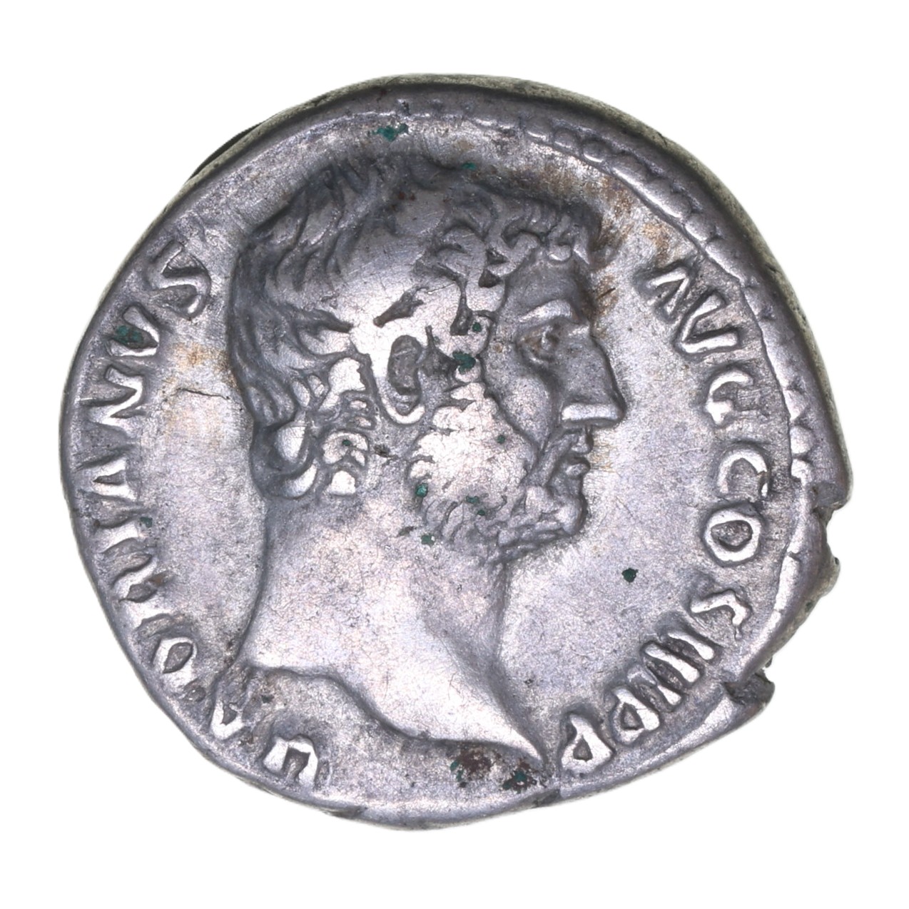 Hadrian AD 117-138 Silver Denarius Rome