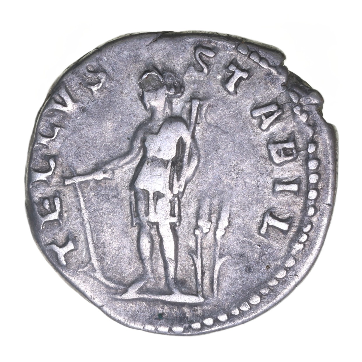 Hadrian AD 117-138 Silver Denarius Rome - Image 2