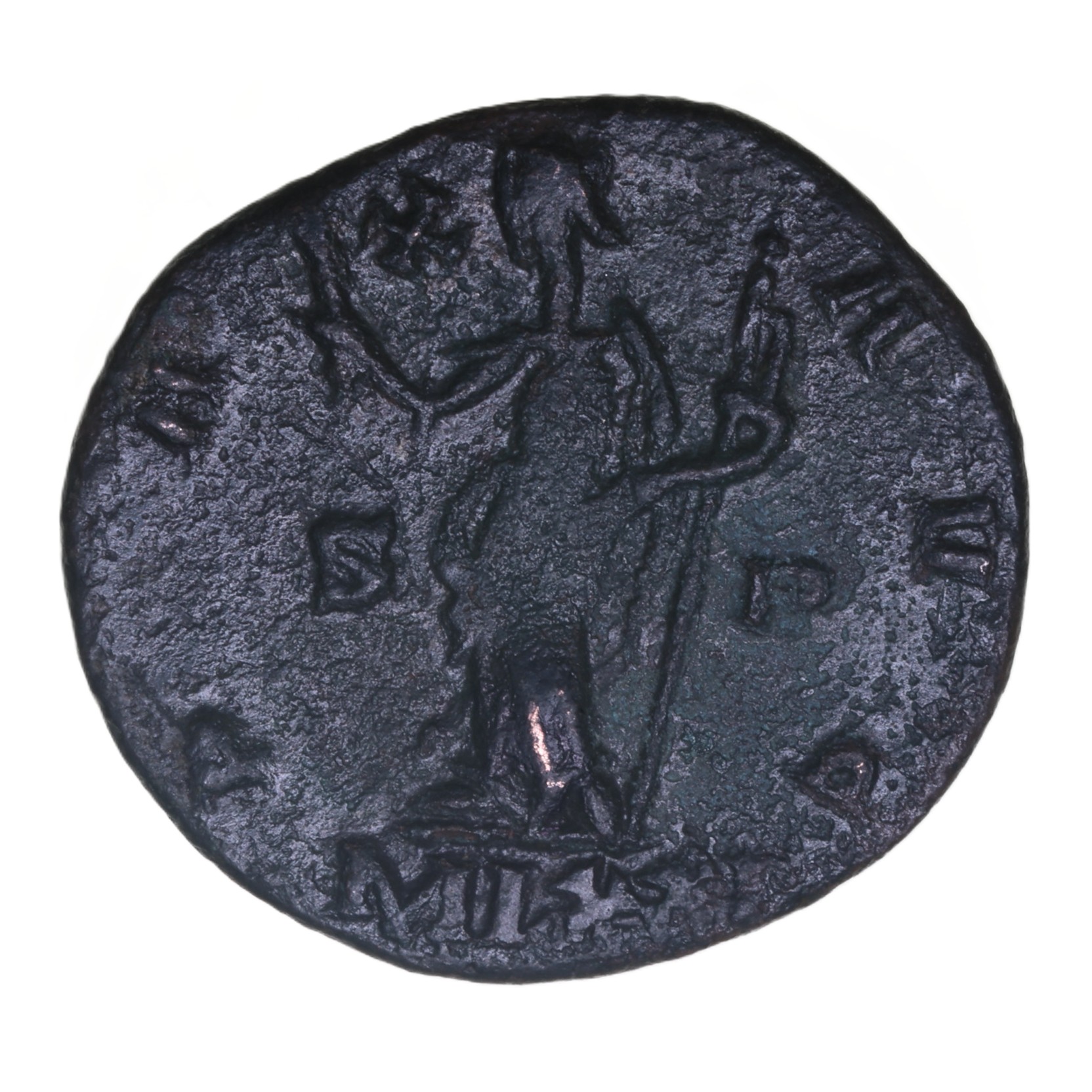 Carausius (Usurper) AD 286-293 Bronze Antoninianus London - Image 2