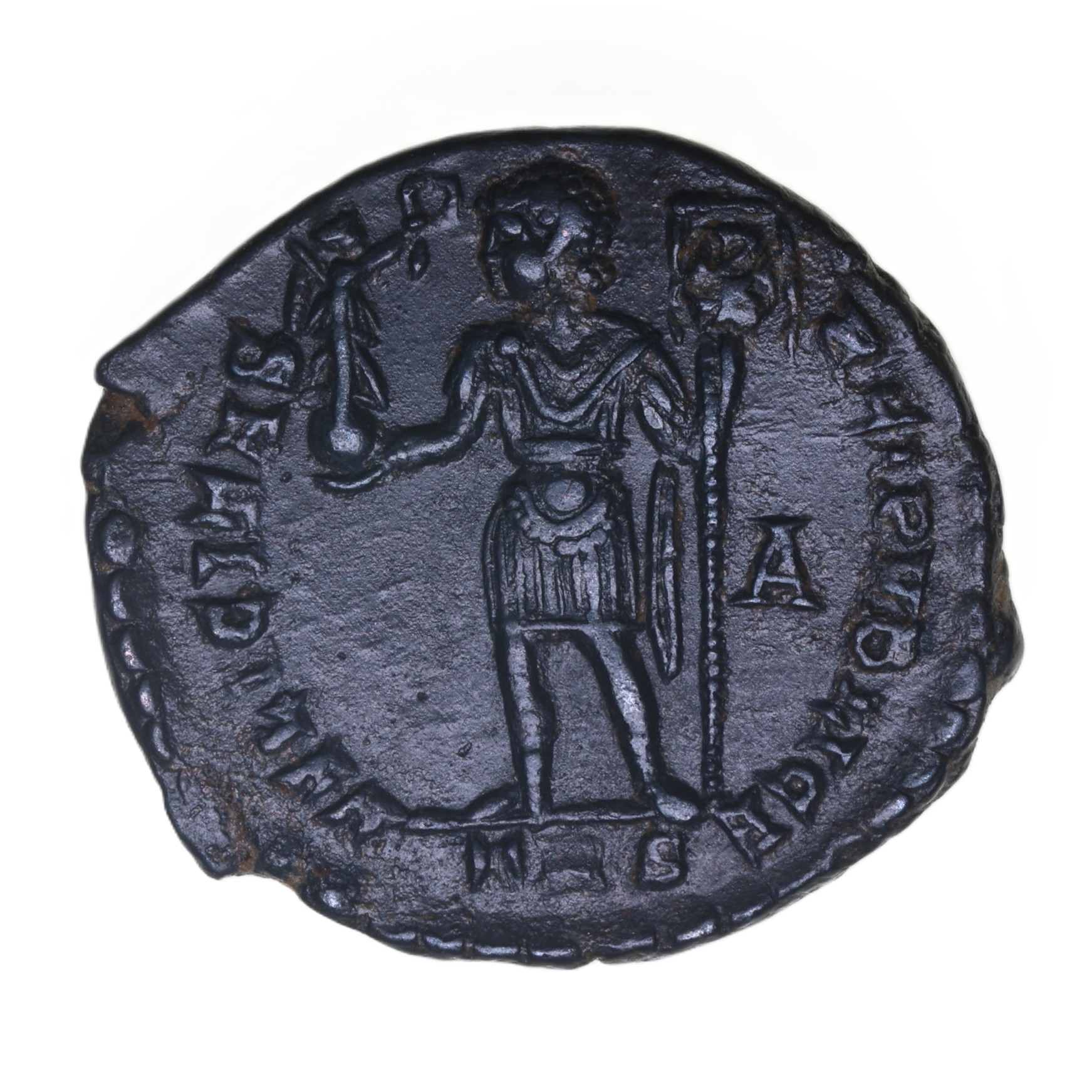 Magnentius AD 350-353 Bronze Follis Trier - Image 2