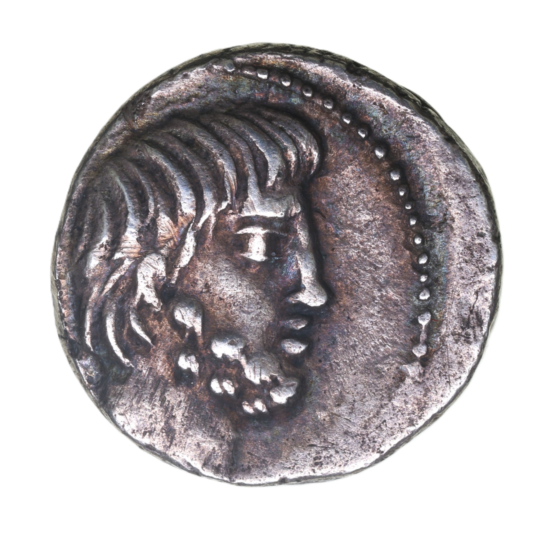 Roman Republic L. Titurius L.f. Sabinus 89 BC Silver Denarius