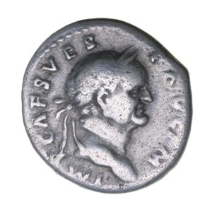 Vespasian AD 69-79 Silver Denarius Rome