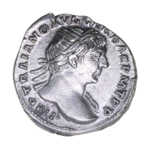 Trajan AD 98-117 Silver Denarius Rome