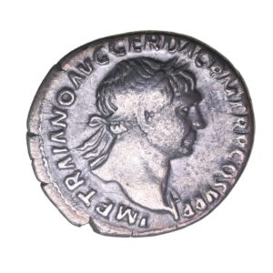 Trajan AD 98-117 Silver Denarius Rome