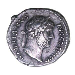 Hadrian AD 117-138 Silver Denarius
