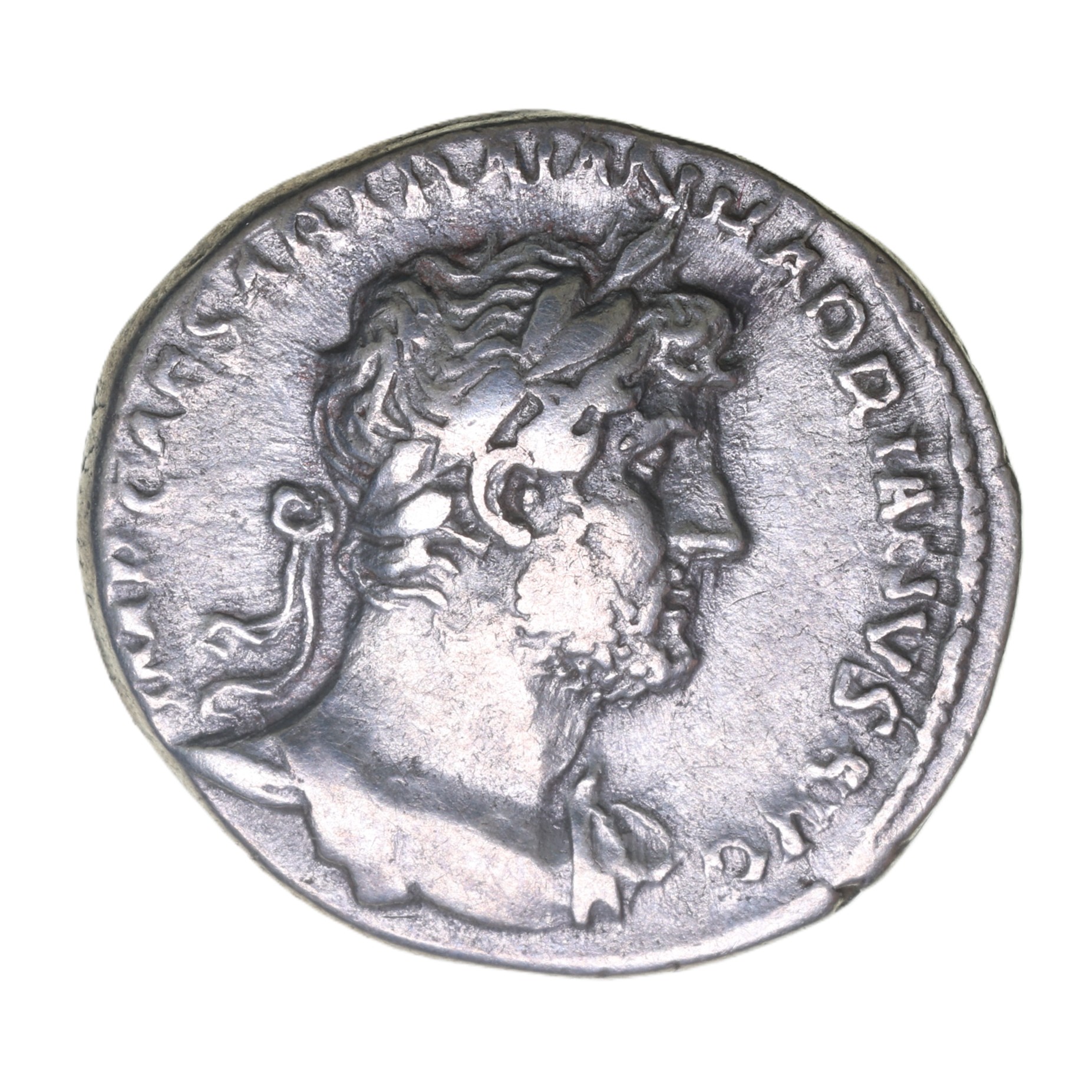 Hadrian AD 117-138 Silver Denarius Rome