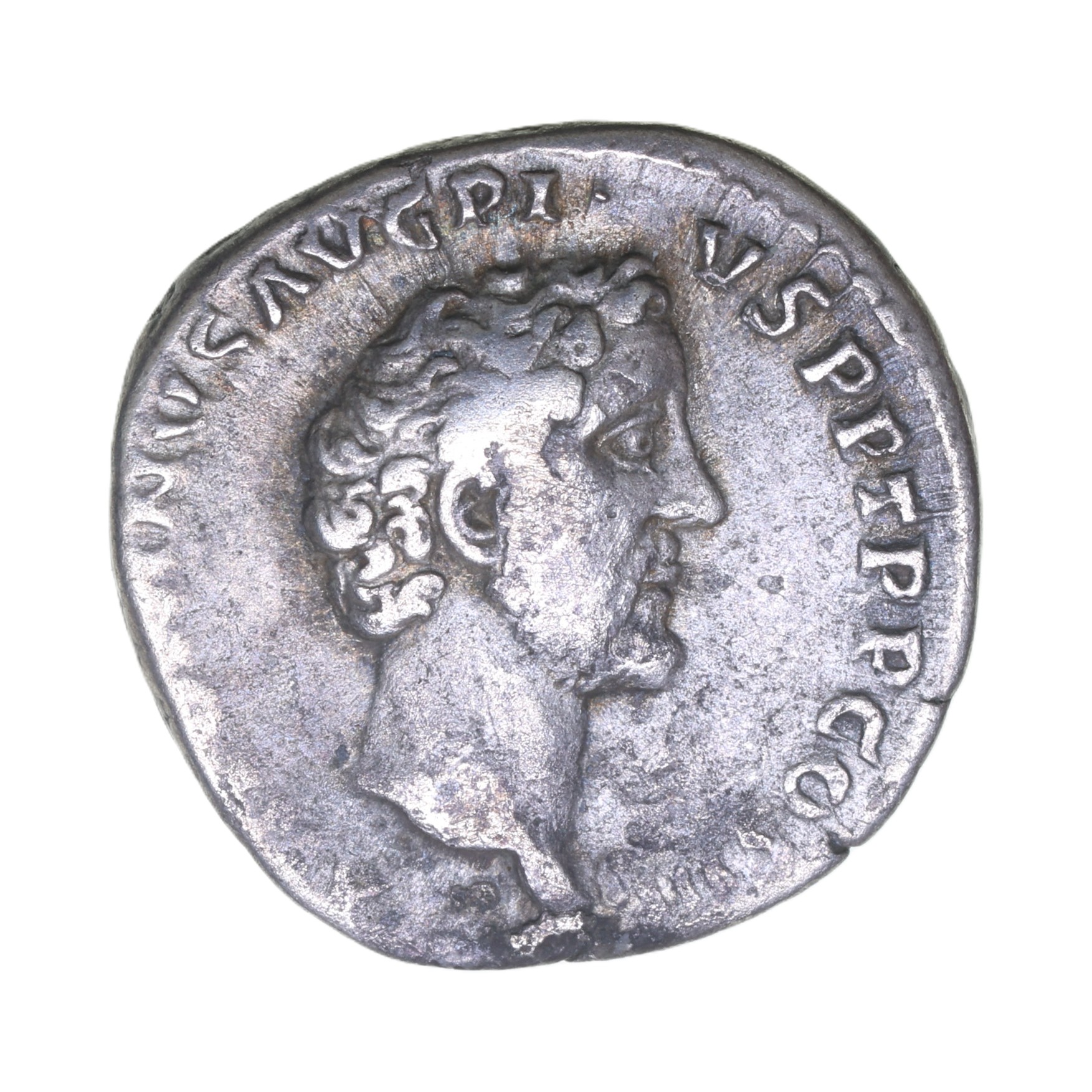 Antoninus Pius AD 138-161 Silver Denarius Rome