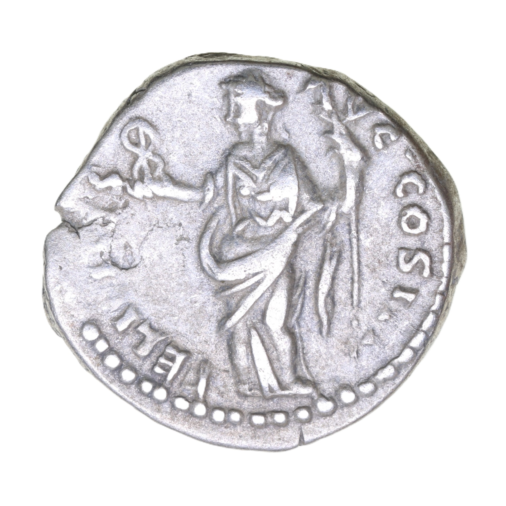 Marcus Aurelius AD 161-180 Silver Denarius Rome - Image 2