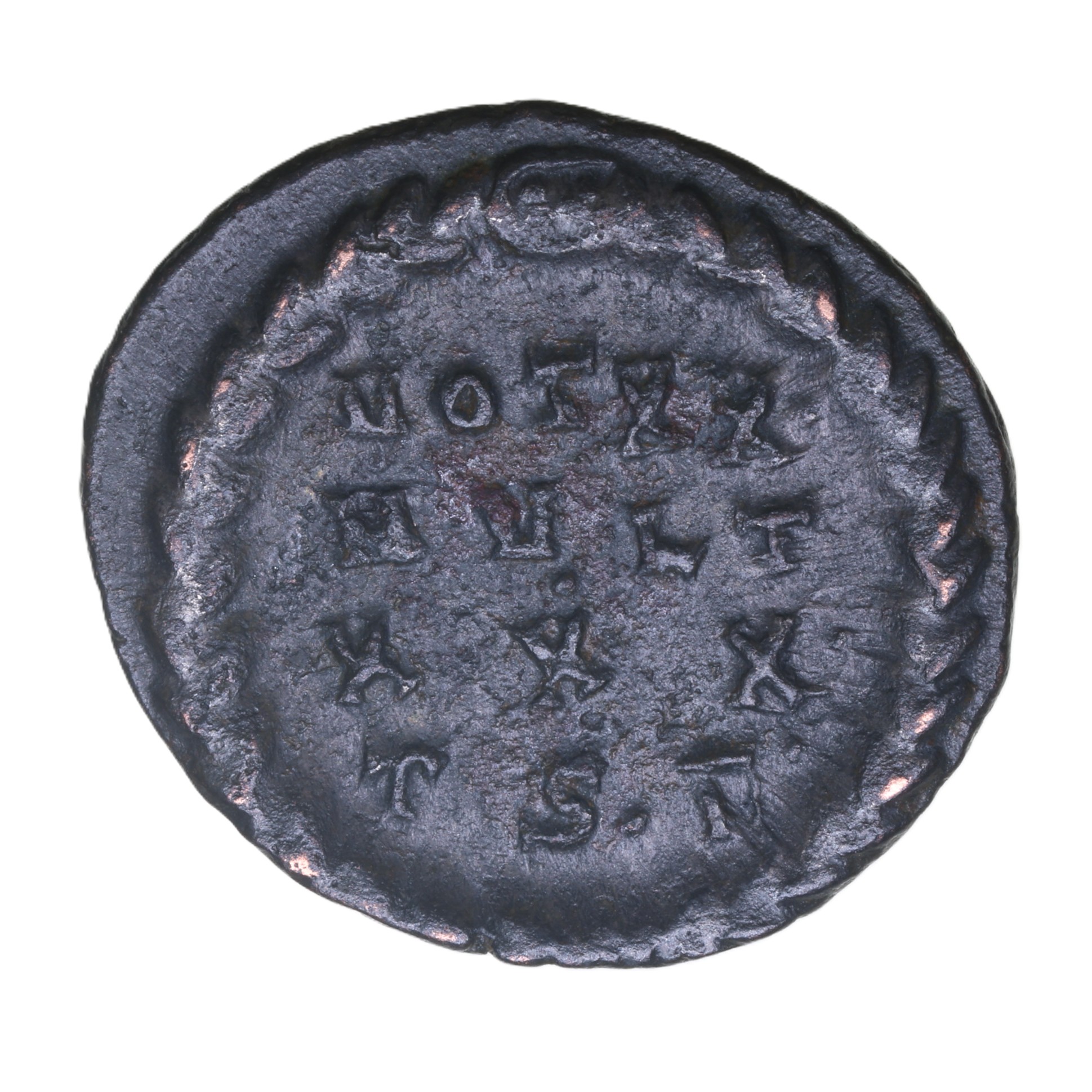 Constantine I AD 307-337 Bronze Follis Thessalonica - Image 2