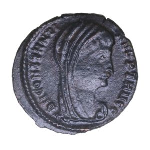 Divus Constantine I AD 337 Bronze Follis Nicomedia