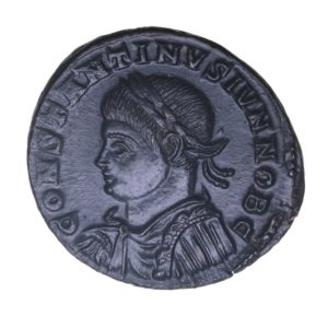 Constantine II as Caesar AD 337-340 Bronze Follis Trier