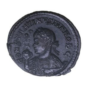 Constantine II as Caesar AD 337-340 Bronze Follis Trier