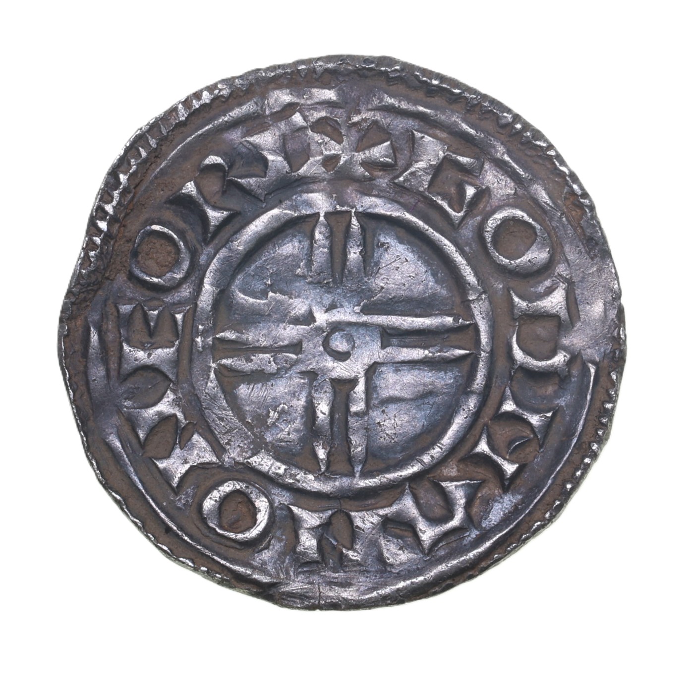 Cnut AD 1016-1035 Silver Penny Short Cross Type York - Image 2