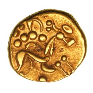 Gallo Belgic Ambiani 1st Century BC Gold Stater