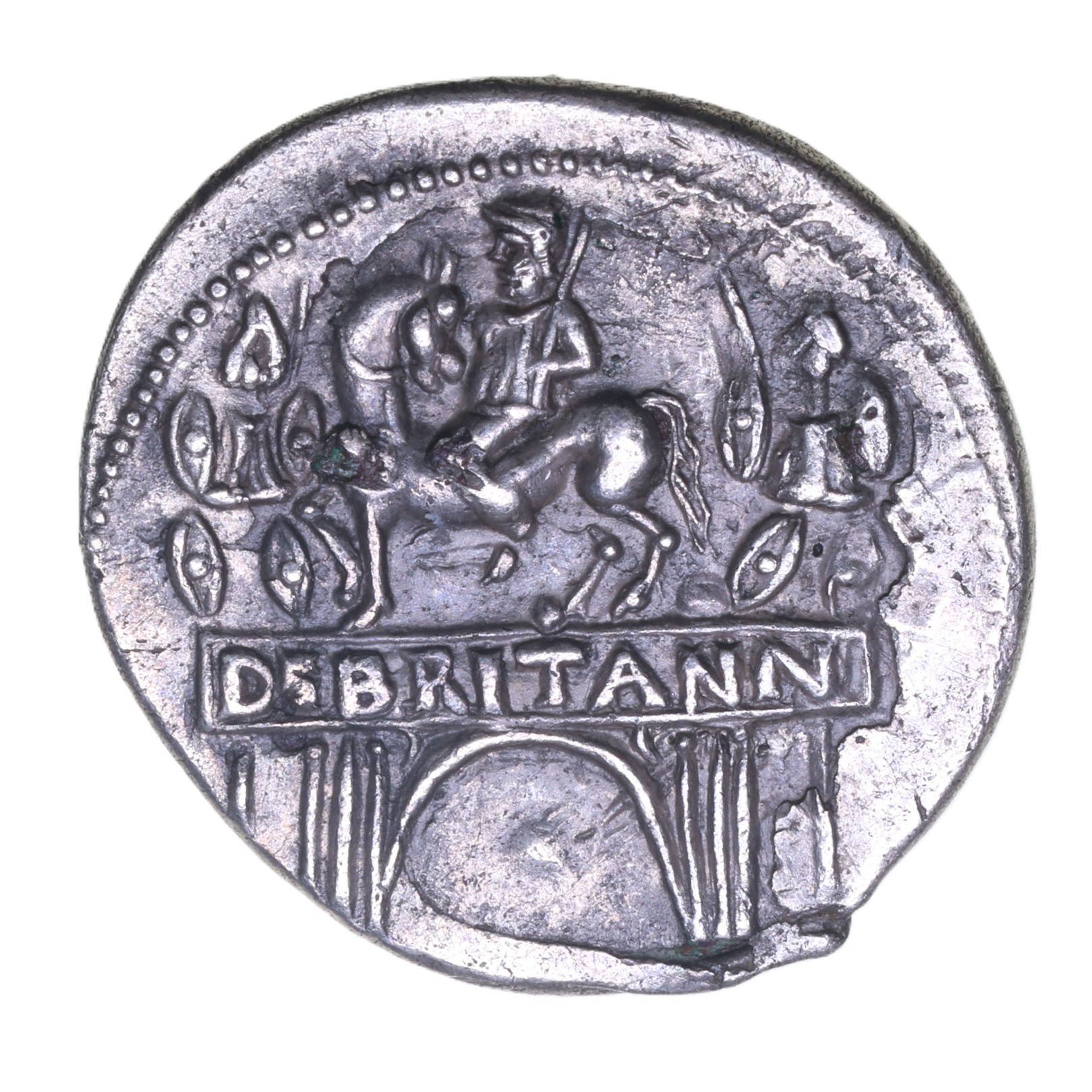 Claudius AD 41-54 Silver Plated Denarius - Image 2