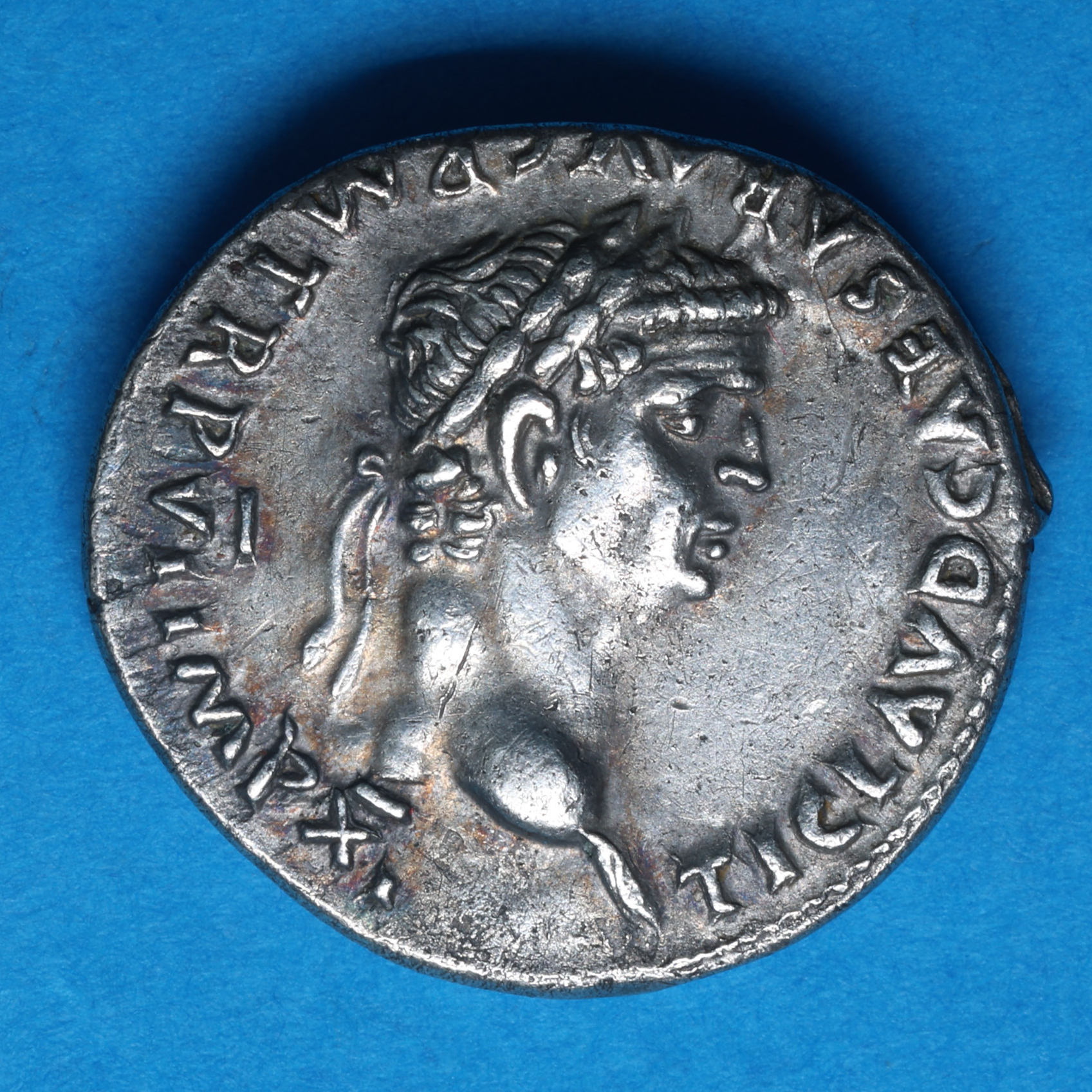 Claudius AD 41-54 Silver Plated Denarius - Image 3