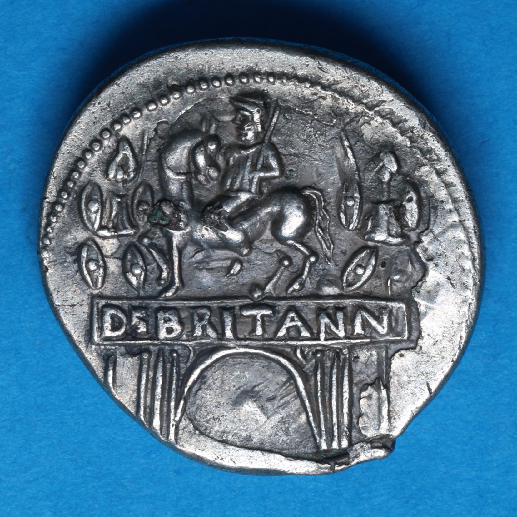Claudius AD 41-54 Silver Plated Denarius - Image 4