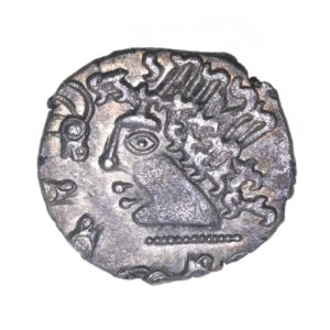 Cantiaci 1st Century BC Snakeheads Silver Unit *Excessively Rare*