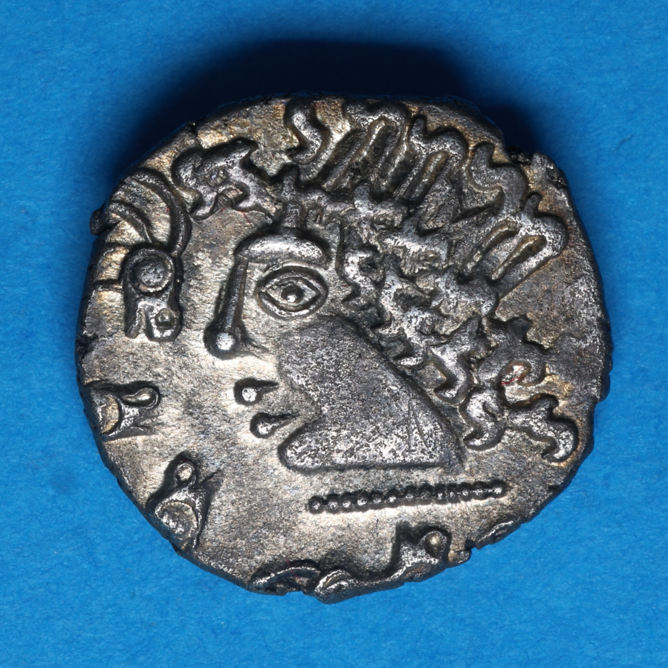 Cantiaci 1st Century BC Snakeheads Silver Unit *Excessively Rare* - Image 3