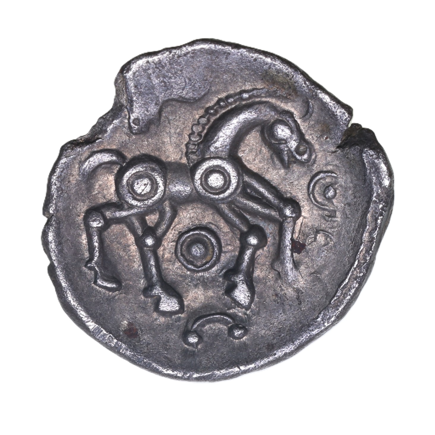 Cantiaci 1st Century BC Garrad's Ring Horse Silver Unit *Excessively Rare* - Image 2