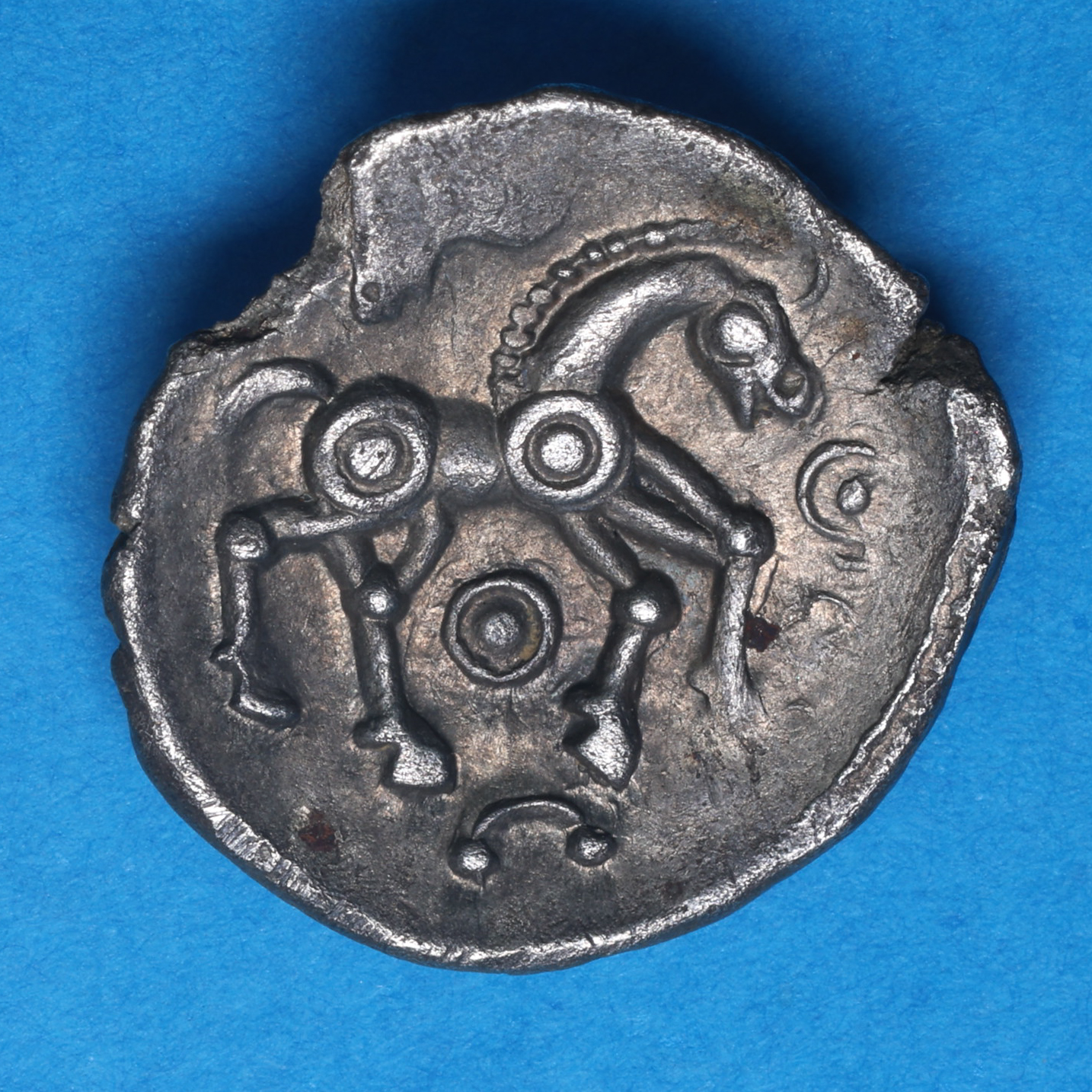 Cantiaci 1st Century BC Garrad's Ring Horse Silver Unit *Excessively Rare* - Image 3