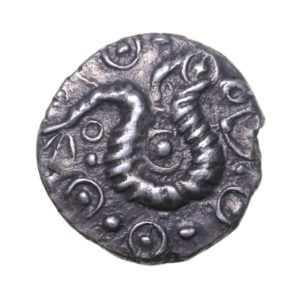 Cantiaci 1st Century BC Canterbury Dragon Silver Unit *Excessively Rare*