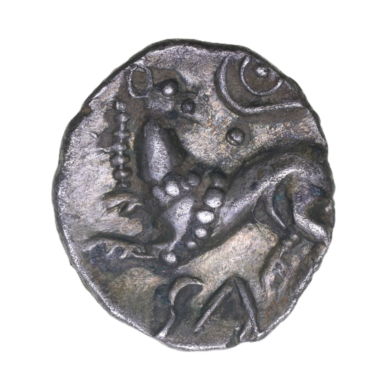 Cantiaci Sam c. AD 1-10 Sam Griffin Silver Unit *Very Rare* - Image 2