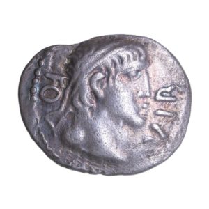 Cantiaci Verica c. AD 10-20 Capricorn Silver Unit *Extremely Rare*