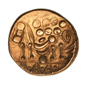 Regini & Atrebates 1st Century BC Westerham South Gold Stater *Scarce*