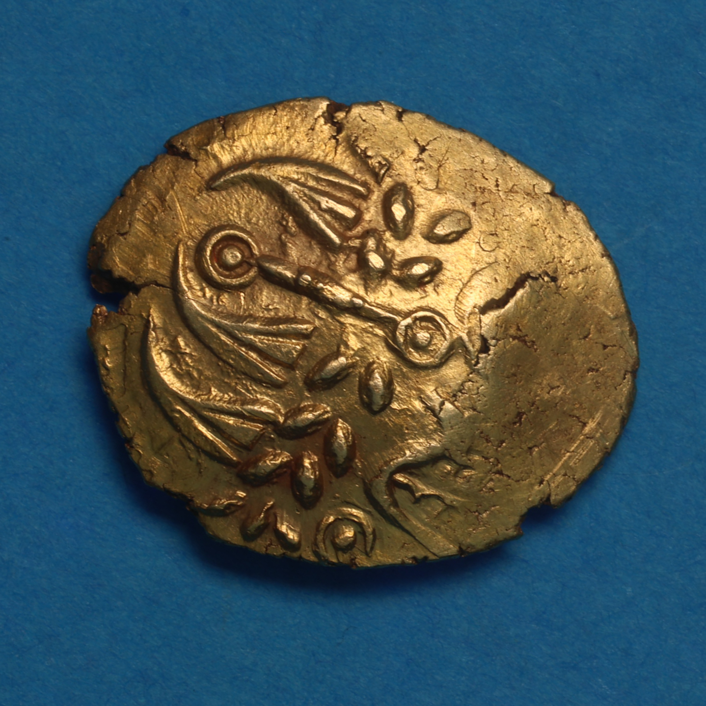Regini 1st Century BC Annulets Gold Quarter Stater *Excessively Rare* - Image 4