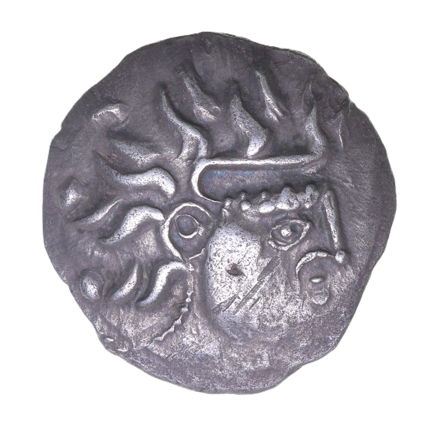 Regini 1st Century BC Chichester Boar Silver Unit *Extremely Rare*