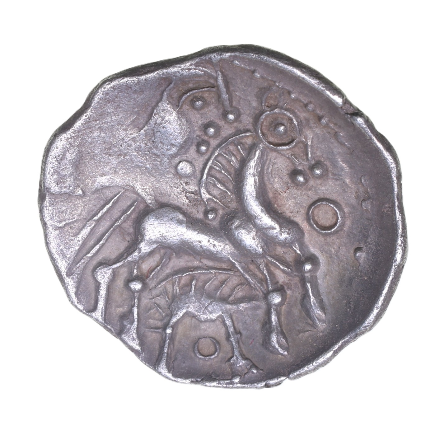 Regini 1st Century BC Chichester Boar Silver Unit *Extremely Rare* - Image 2