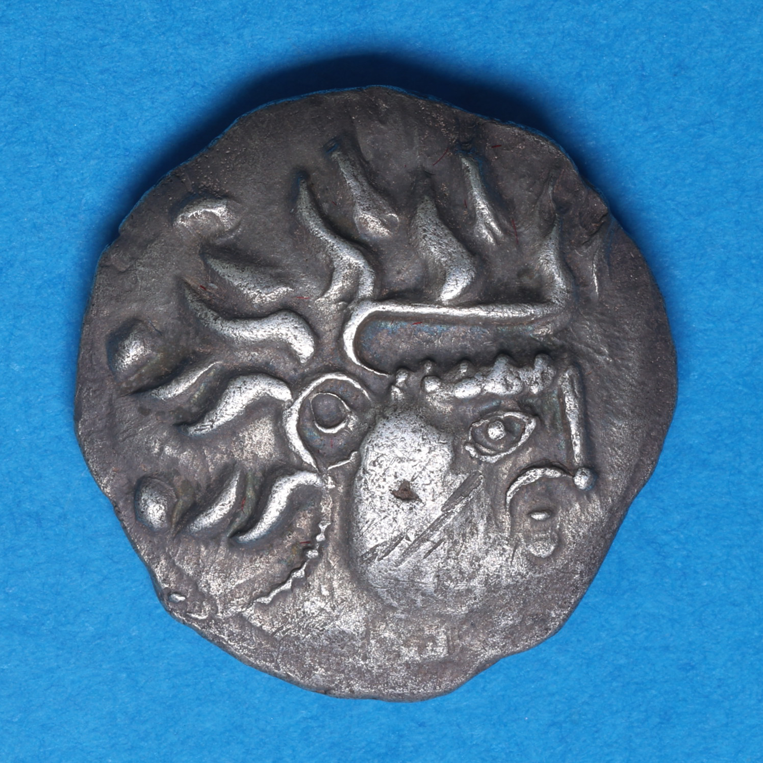 Regini 1st Century BC Chichester Boar Silver Unit *Extremely Rare* - Image 3