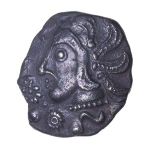 Berkshire c. 55-40 BC Chieveley Chickens Silver Unit *Excessively Rare*