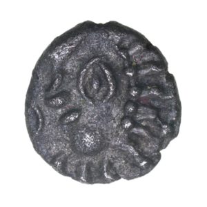 Regini & Atrebates Commios c. 50-25 BC Commios Moon Head Silver Minim *Very Rare*