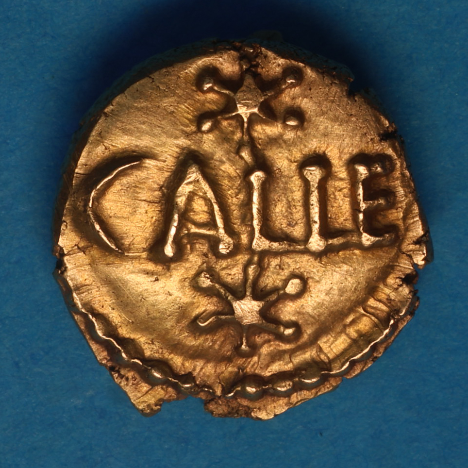 Regini & Atrebates Eppillus c. 25 BC - AD 1 Eppillus Calleva Daisy Gold Quarter Stater *Rare* - Image 4