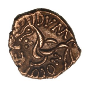 Corieltavi Volisios Dumnocoveros c.AD 35-40 Gold Stater *Scarce*